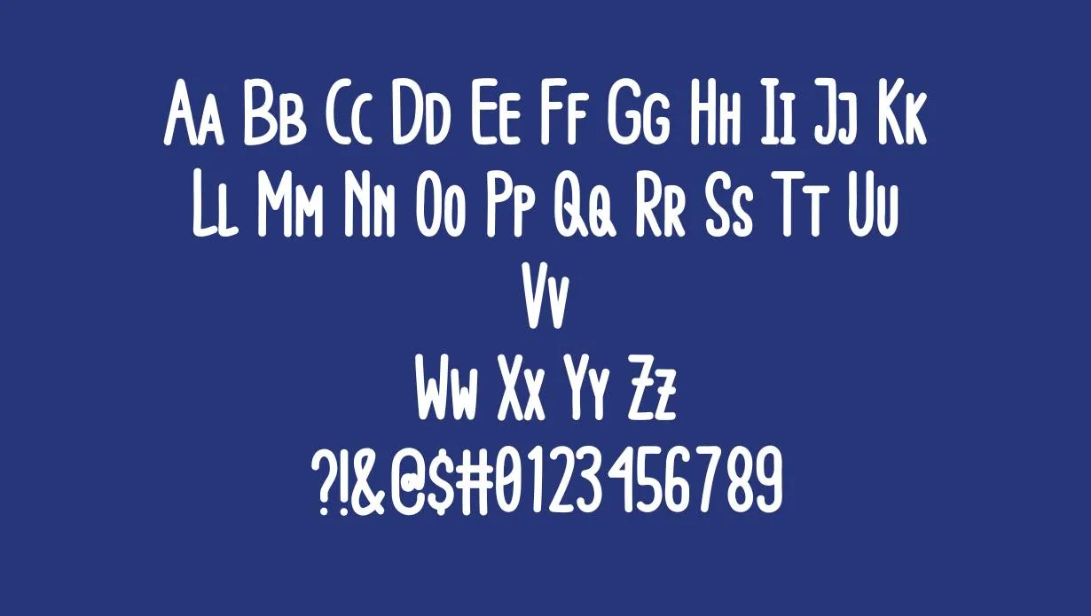 Kid Boys Font