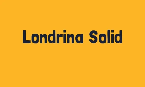 Londrina Solid Font Free Download