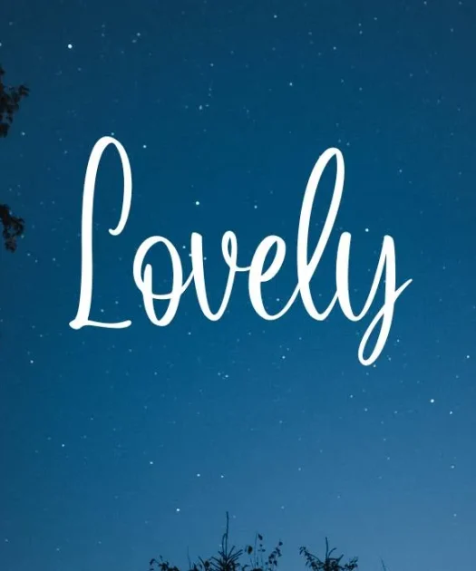 Lovely Font Free Download