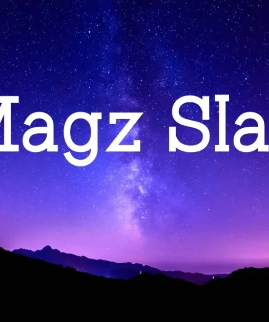 Magz Slab Font Free Download 