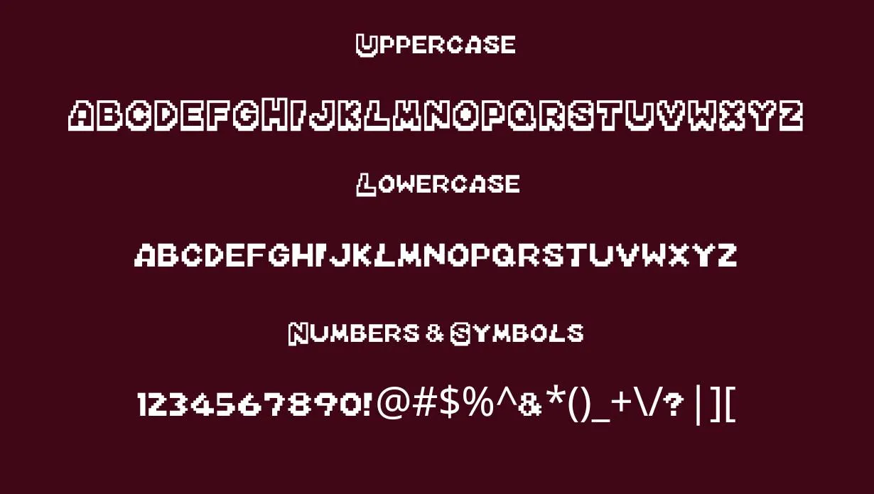 Mario Kart DS Regular Font
