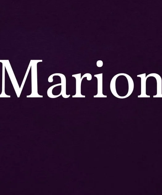 Marion Font Free Download