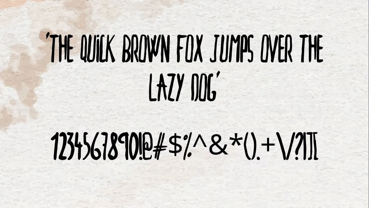 Markfreer Font