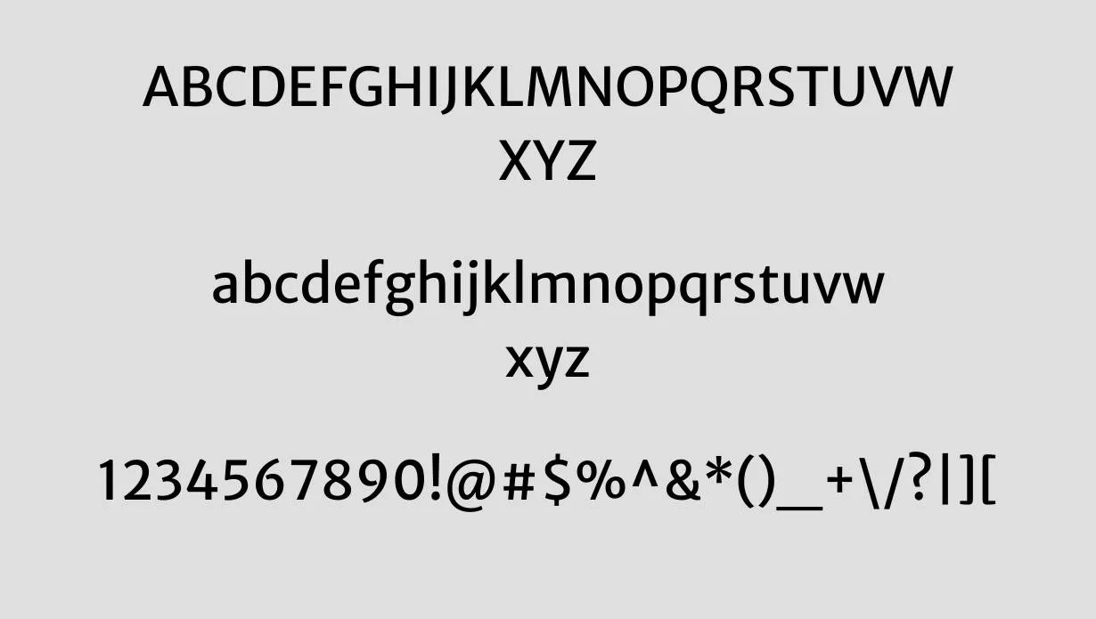 Merriweather Sans Font