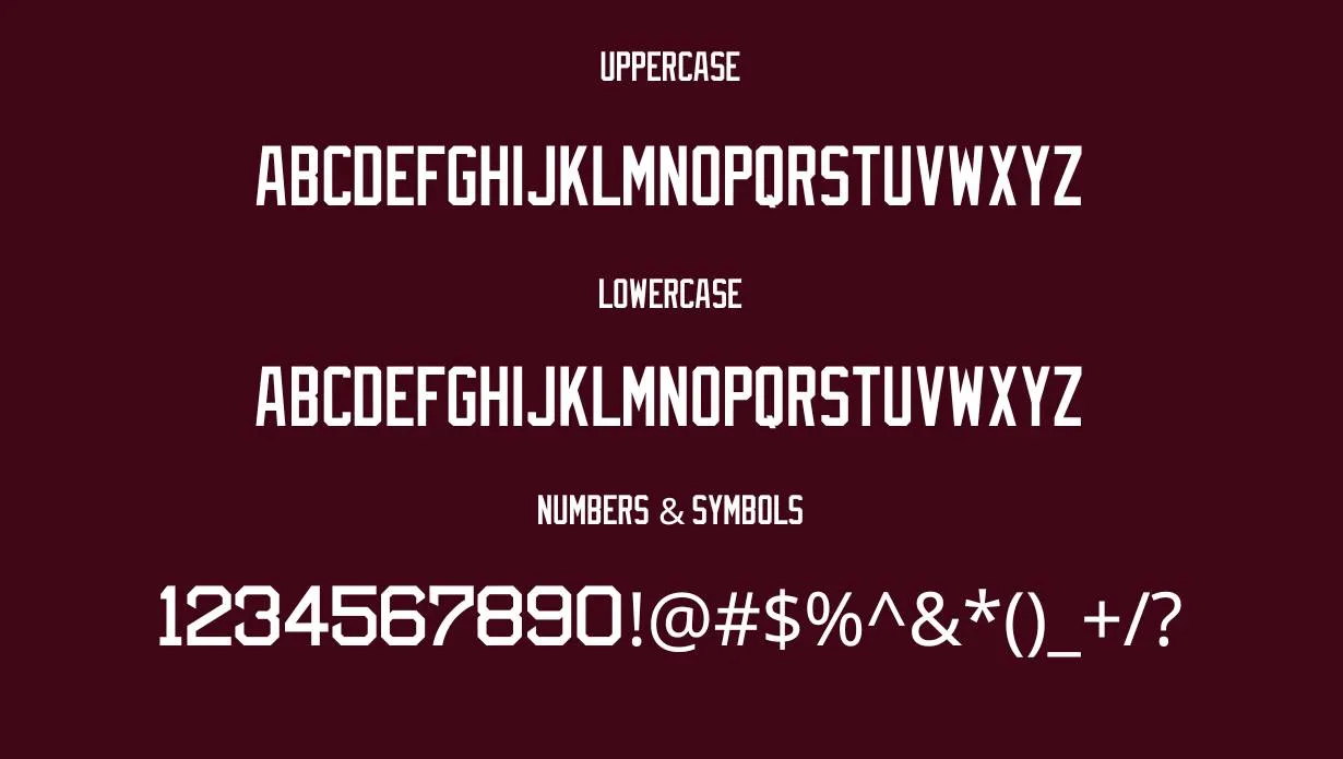 MLB Red Sox Regular Font