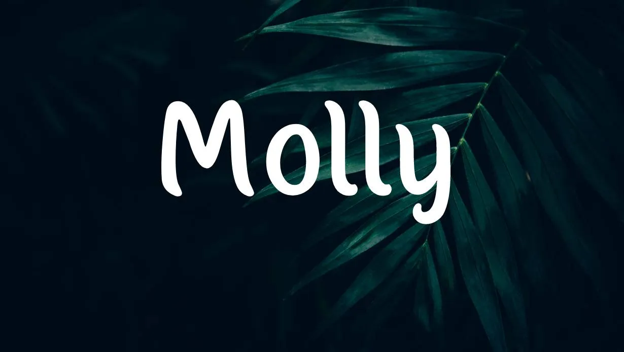 Molly Font Free Download