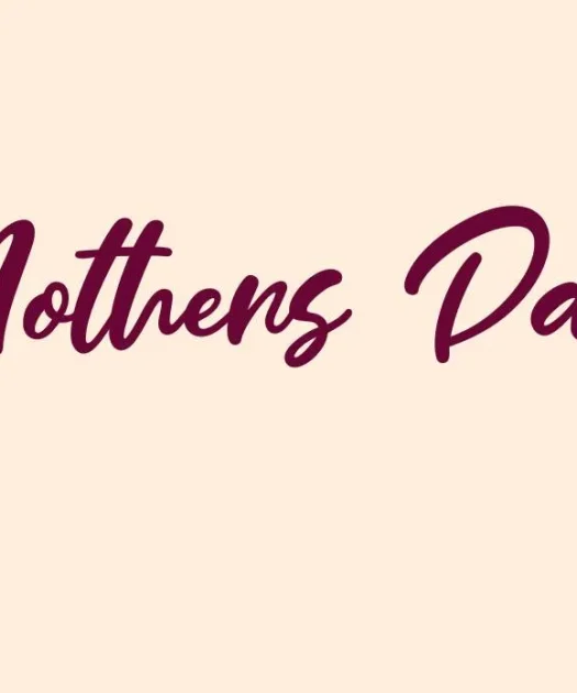 Mothers Day Font Free Download