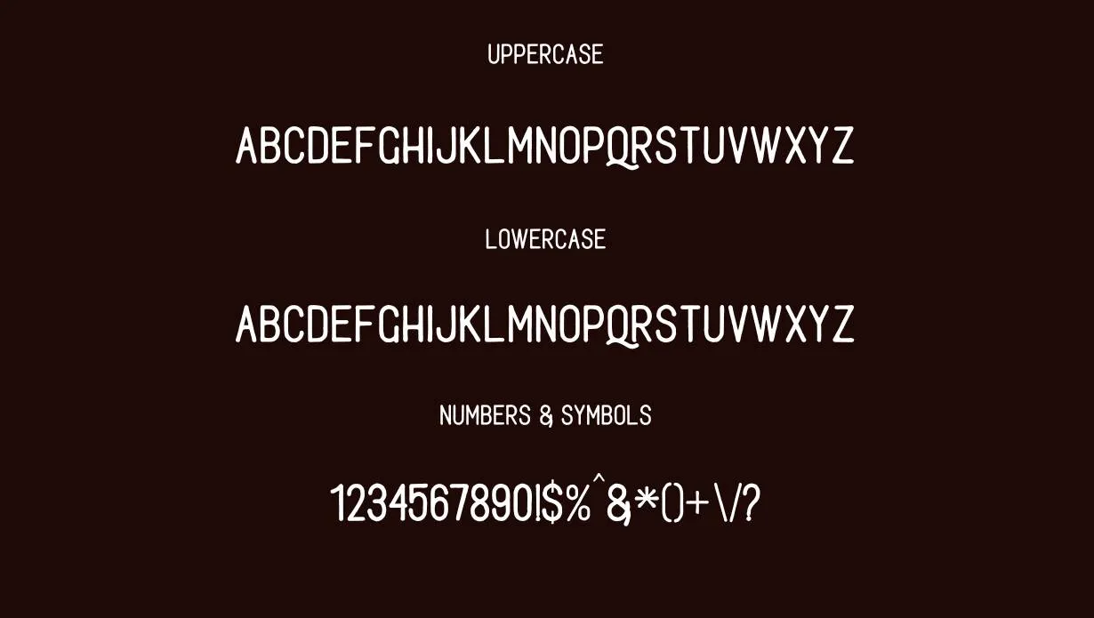 Mustache Font