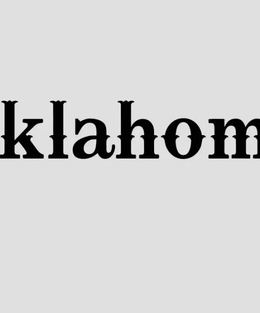 Oklahoma Font Free Download