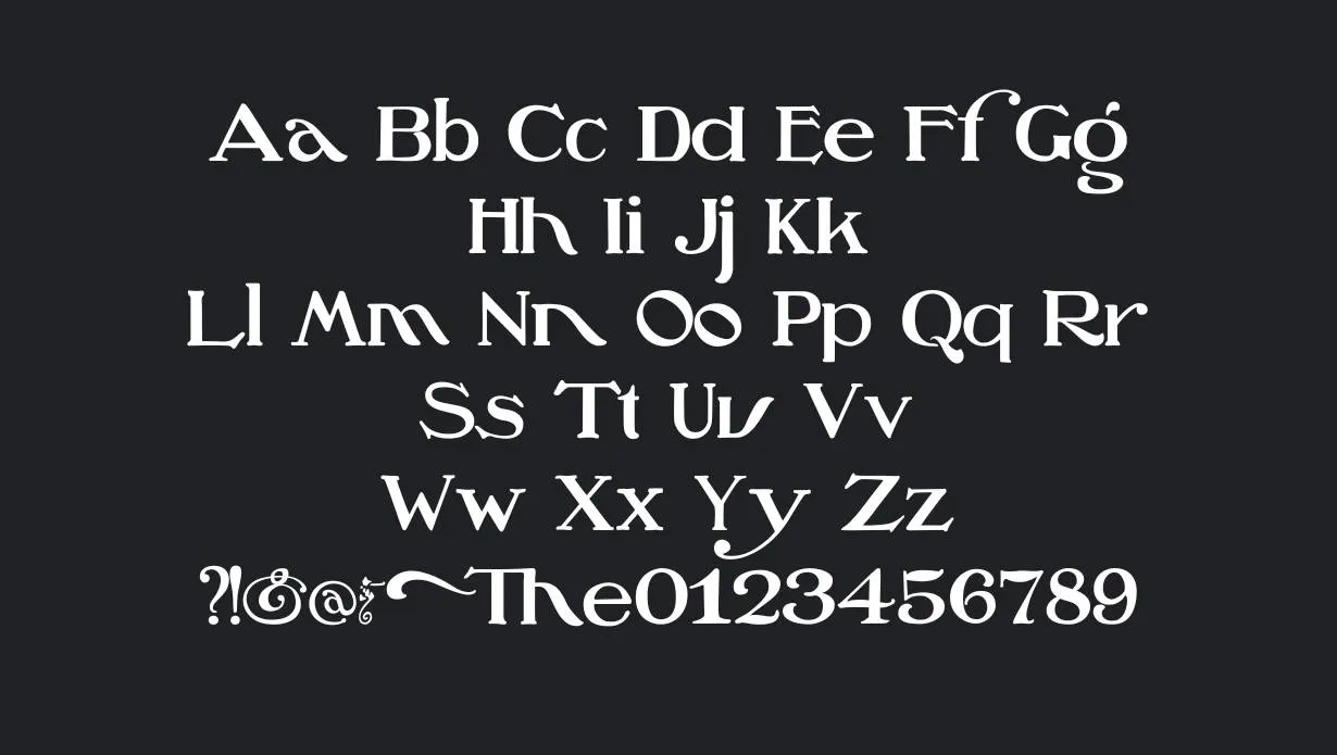 OZ's Wizard Scarecrow Font