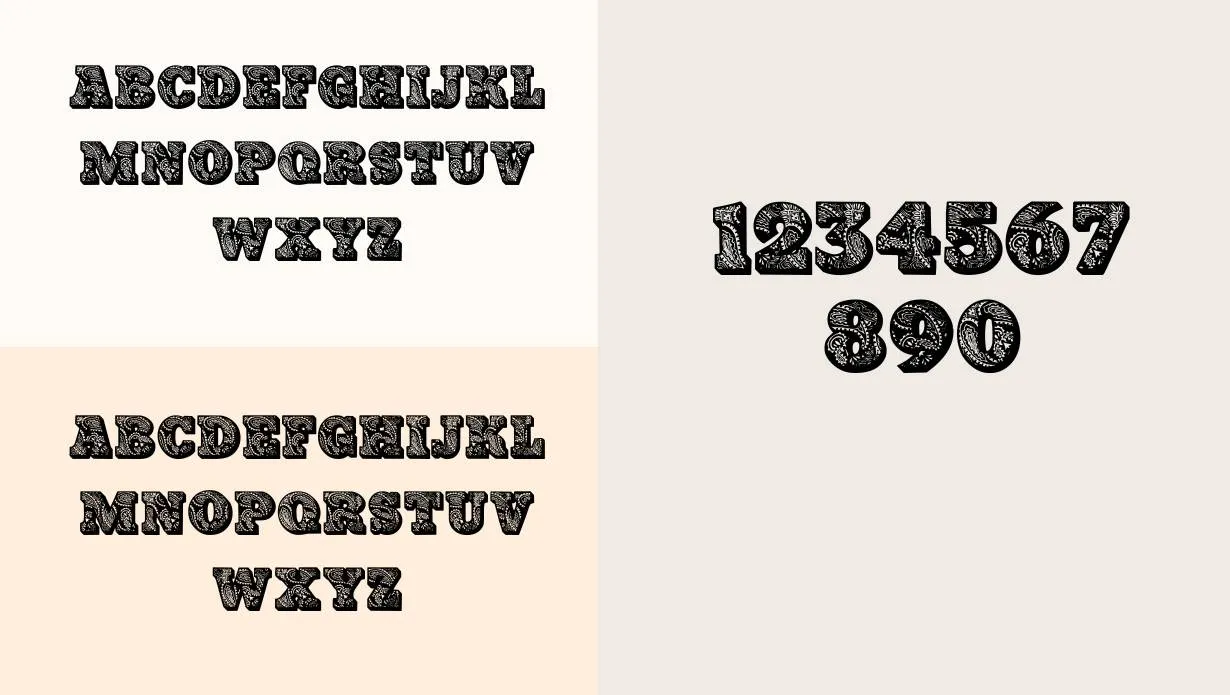 Paisley Caps Font