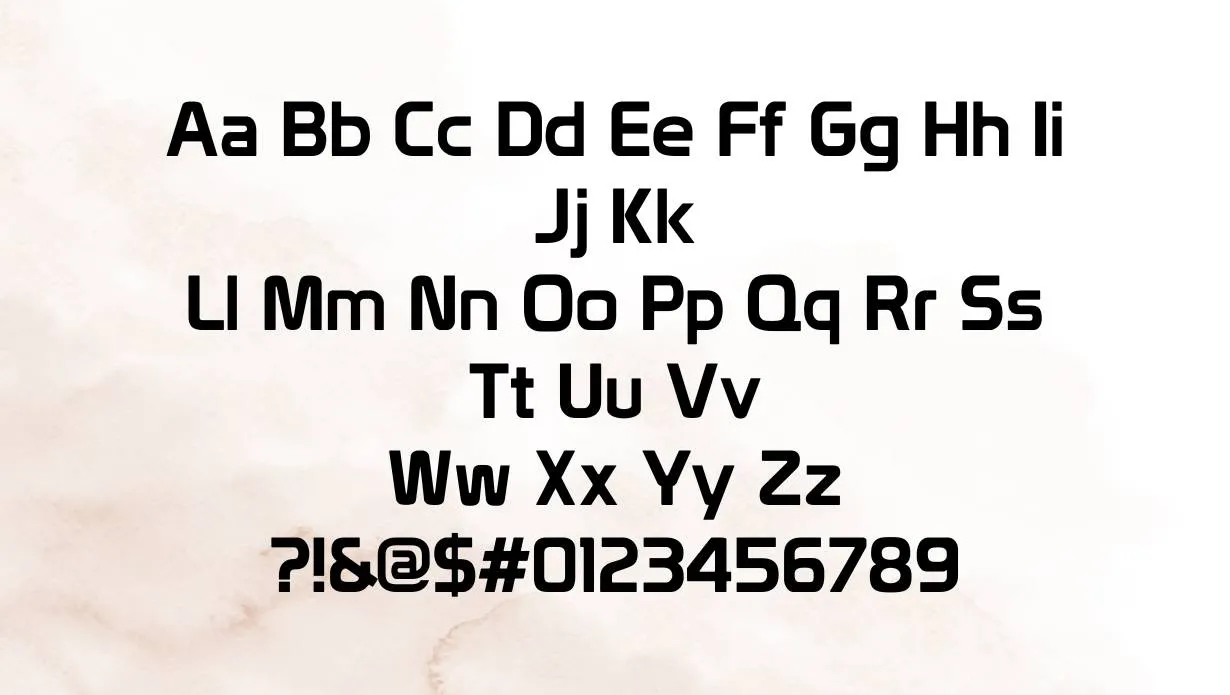 Prototype Font