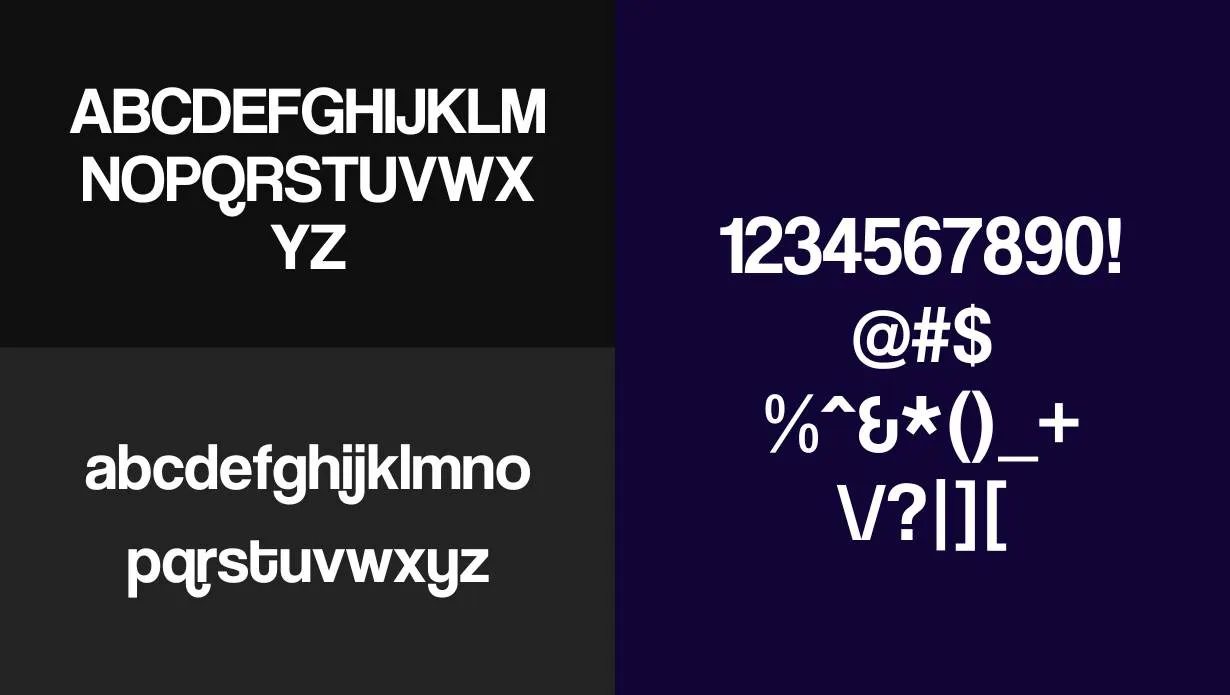 Sans Serif Font