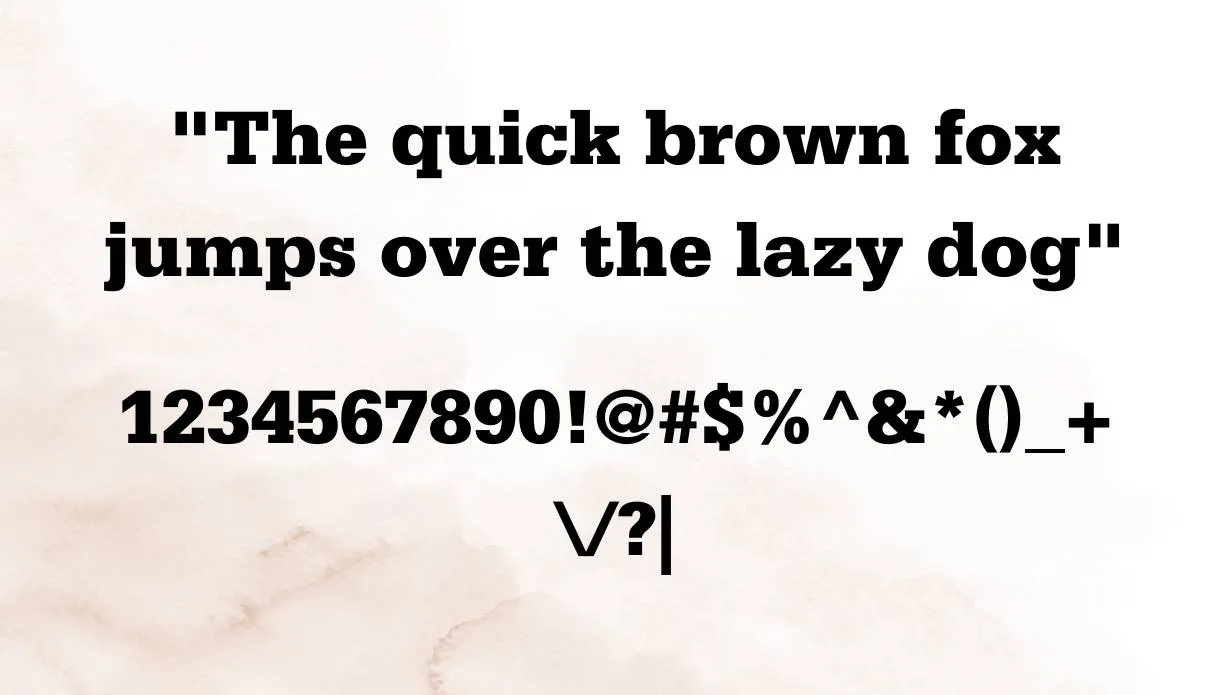 Serifa Font
