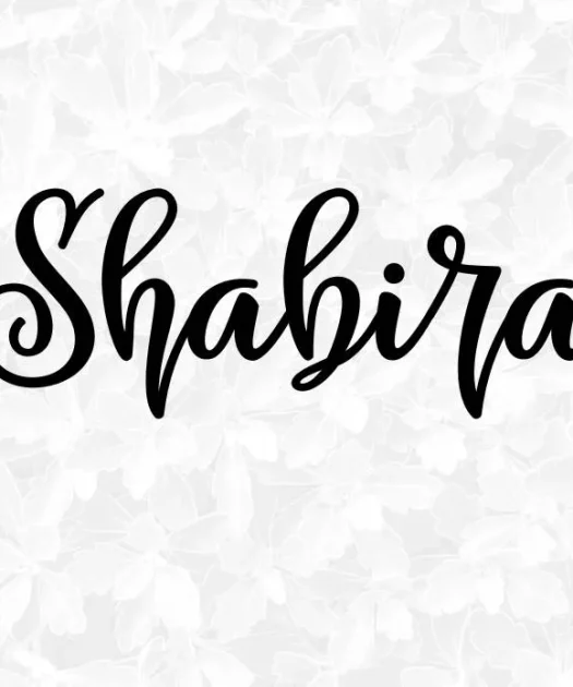 Shabira Font Free Download