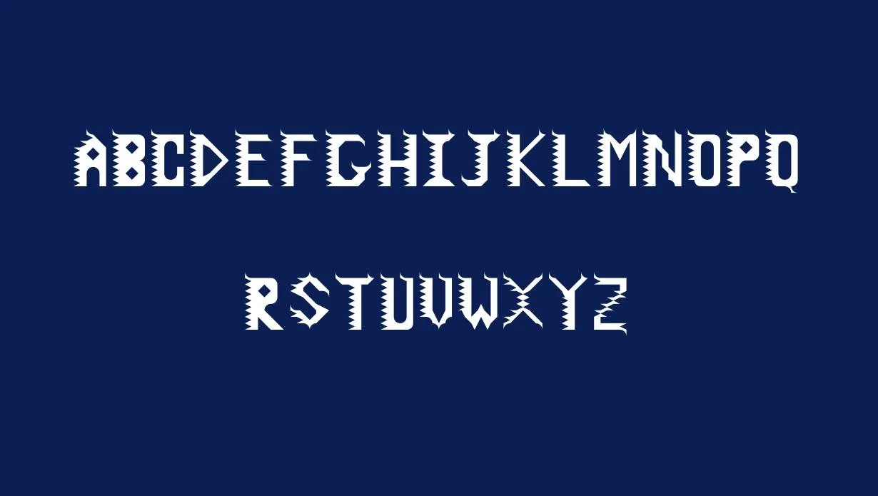Shark Bite Font