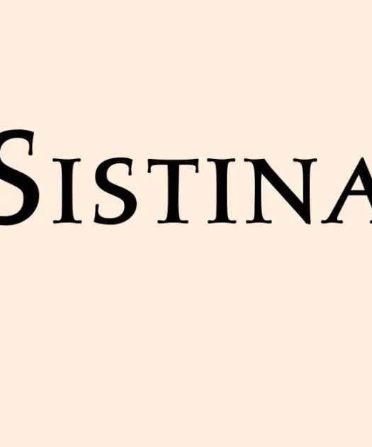 Sistina Font Free Download