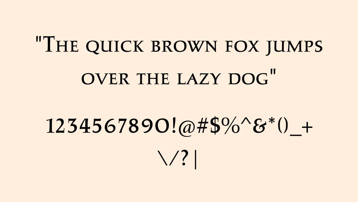 Sistina Font