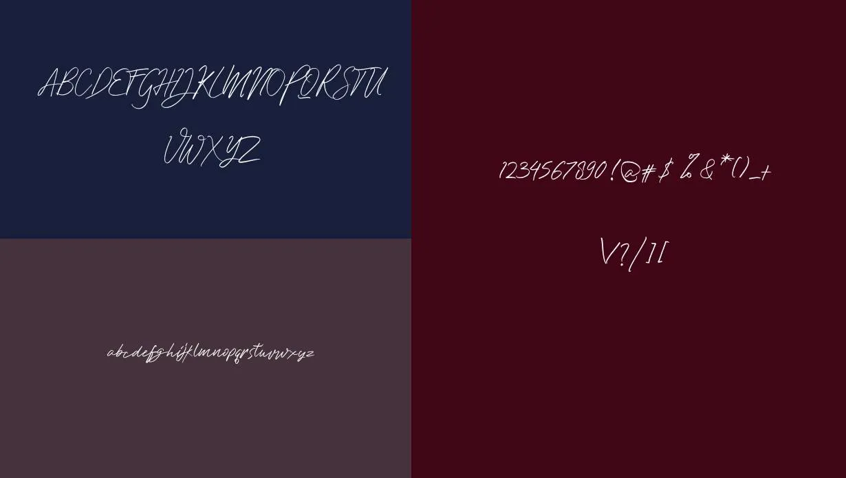 Steven Anderson Font