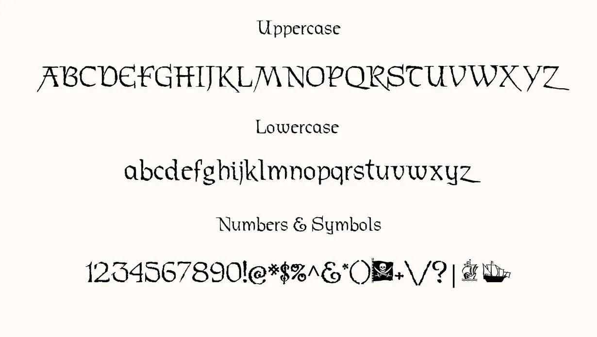 Stoertebeker Font