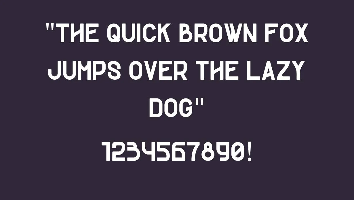 Strong Font
