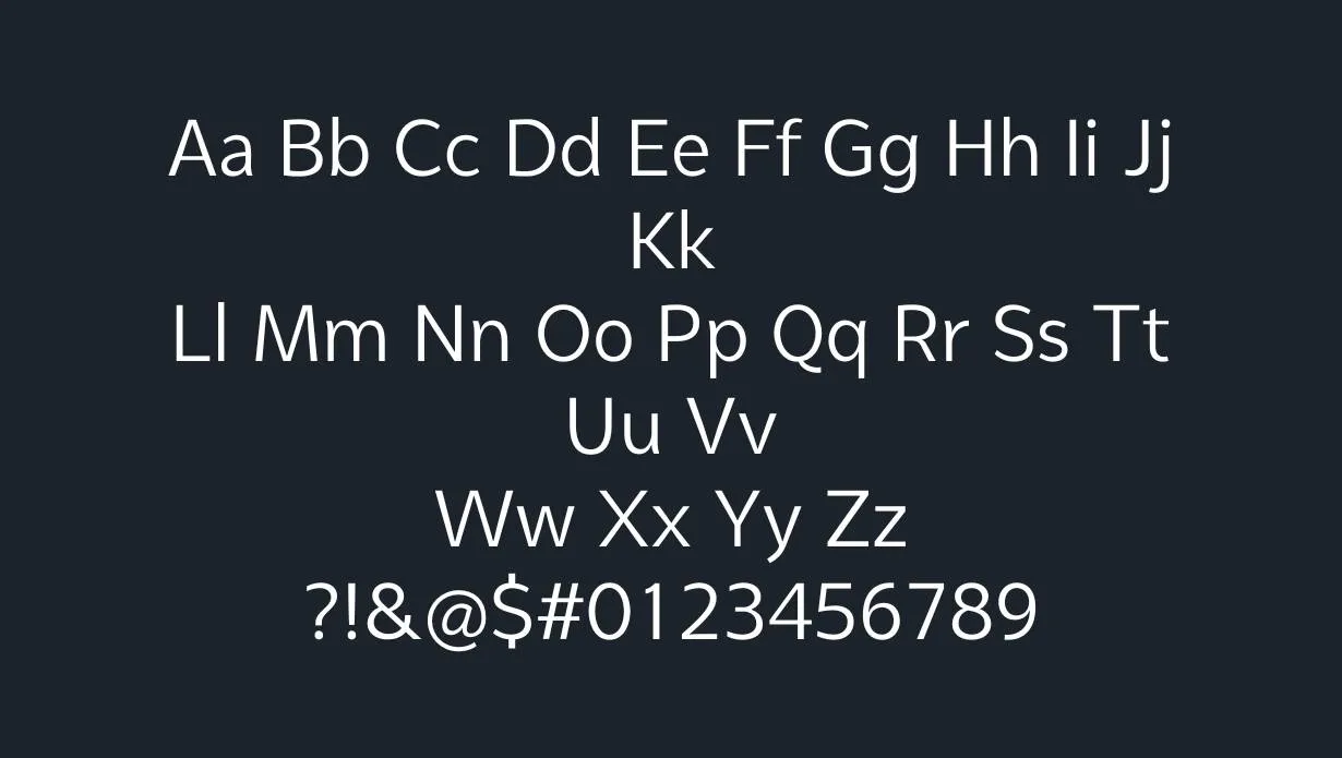 Syabil Font