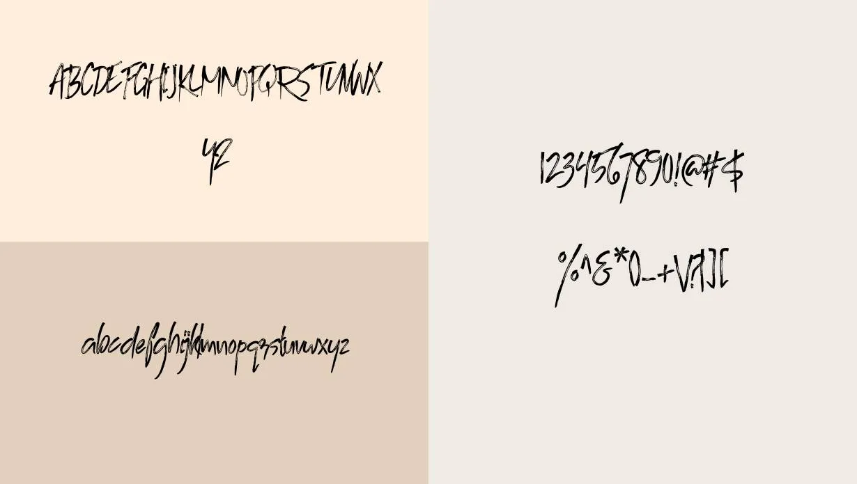 Teyenc Typeface Font