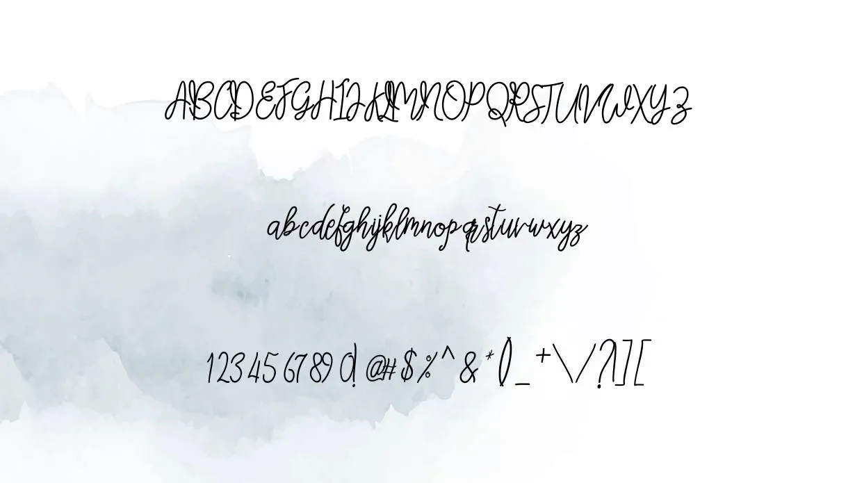 Thastsia Script Font