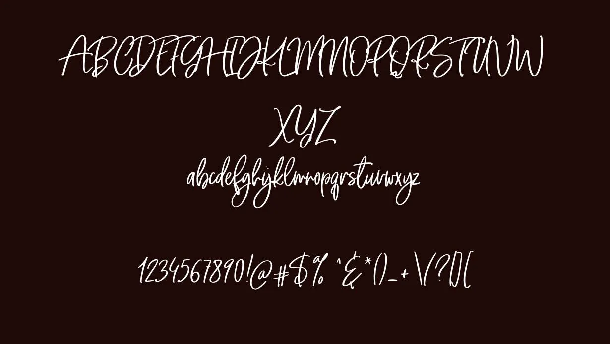 The Secret Font 