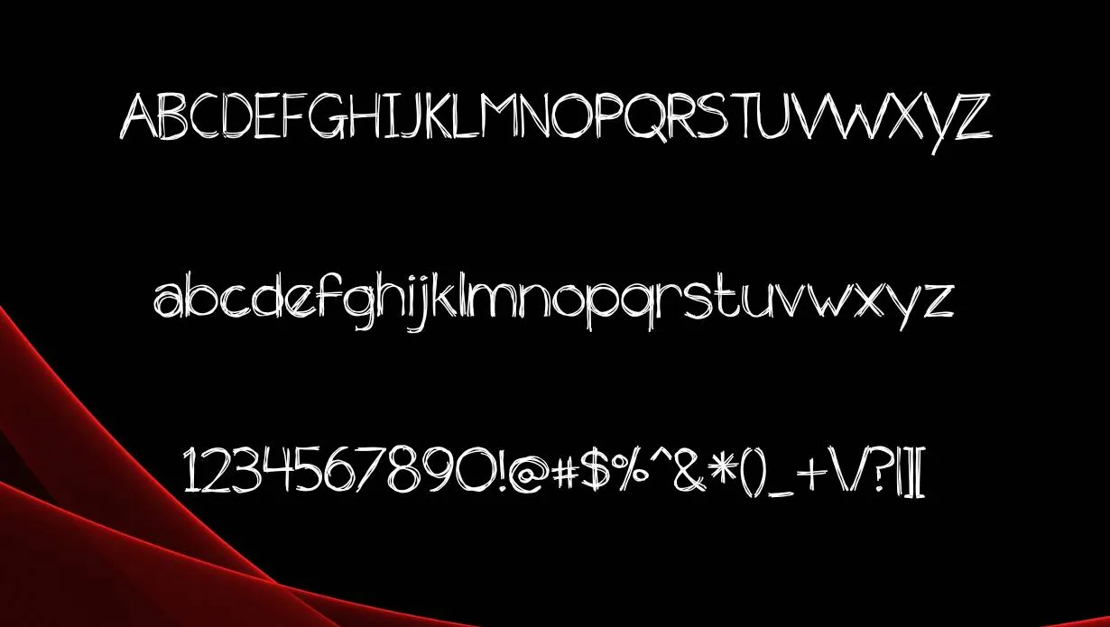 The Unseen Font