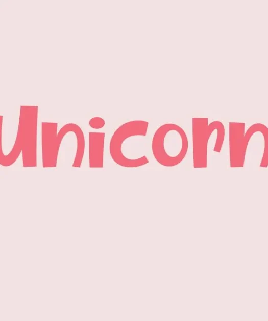 Unicorn Font Free Download