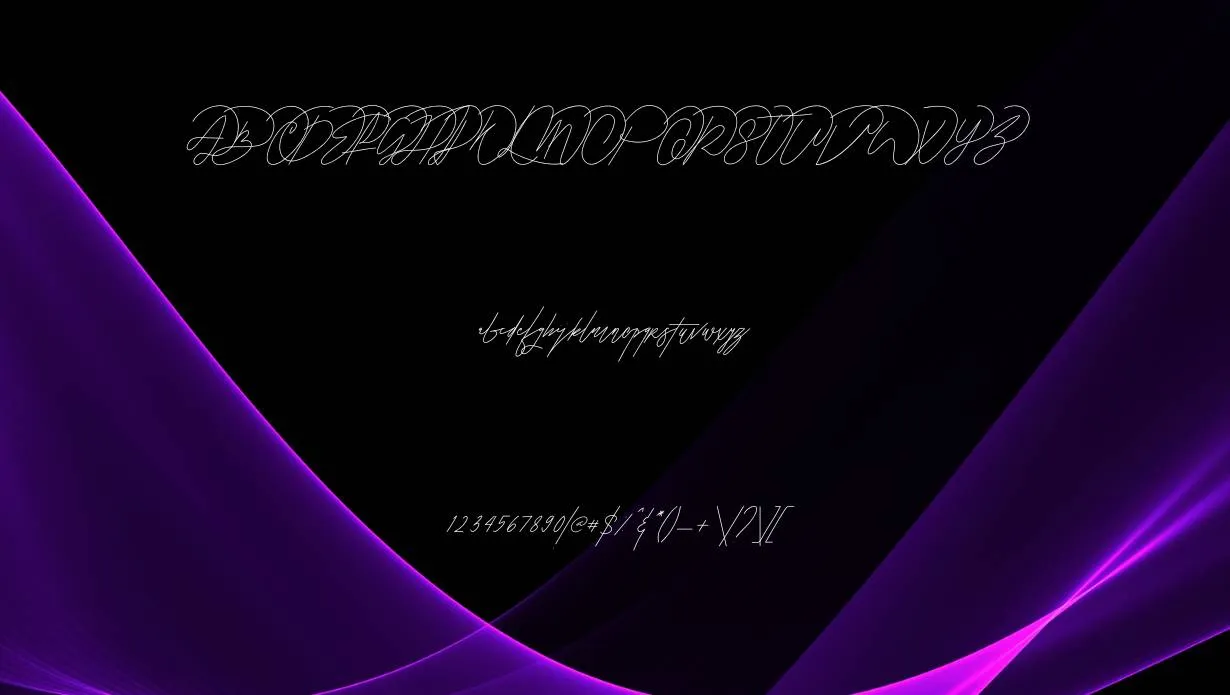Walrus Signature Font