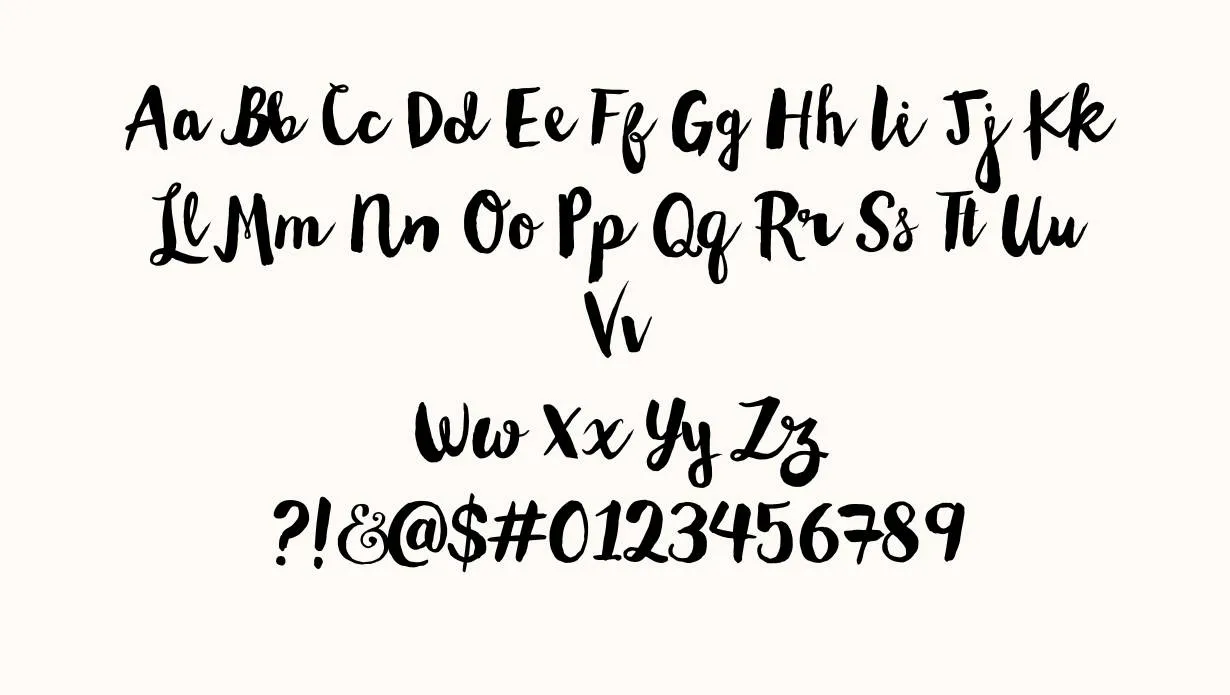 Wanderlust Letters Font