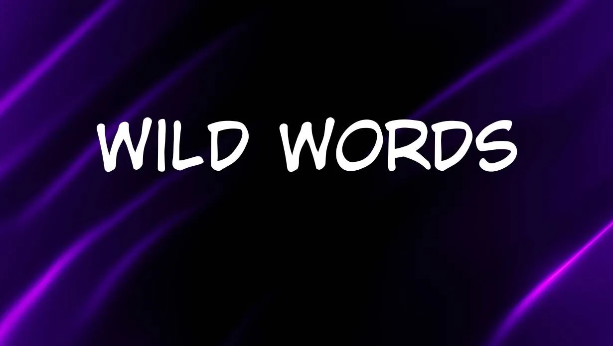 Wild Words Font Free Download