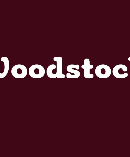 Woodstock Font Free Download