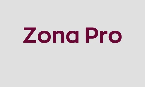 Zona Pro Font Free Download