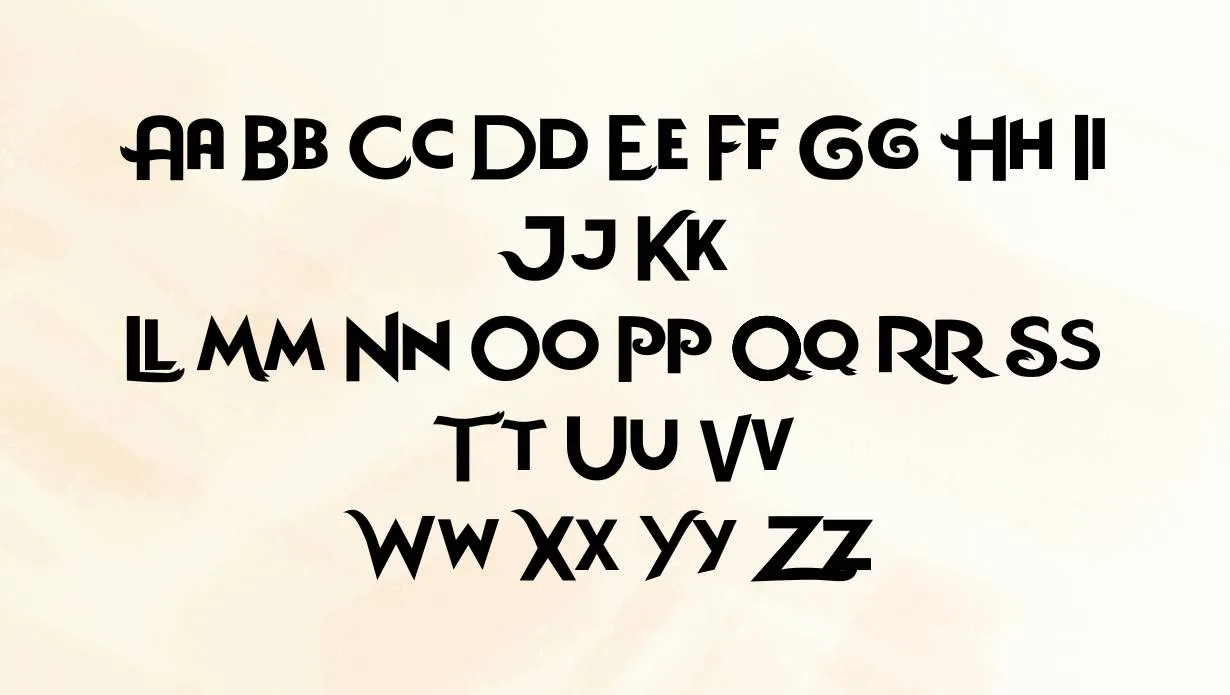Zootopia JPosters Font