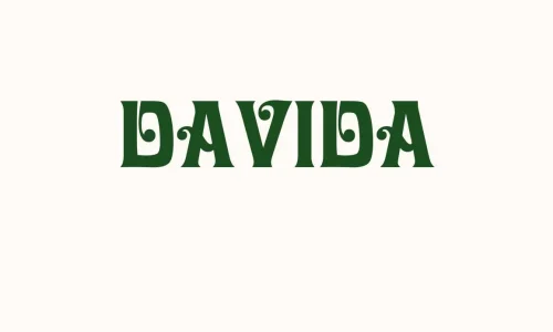 Davida Font Free Download