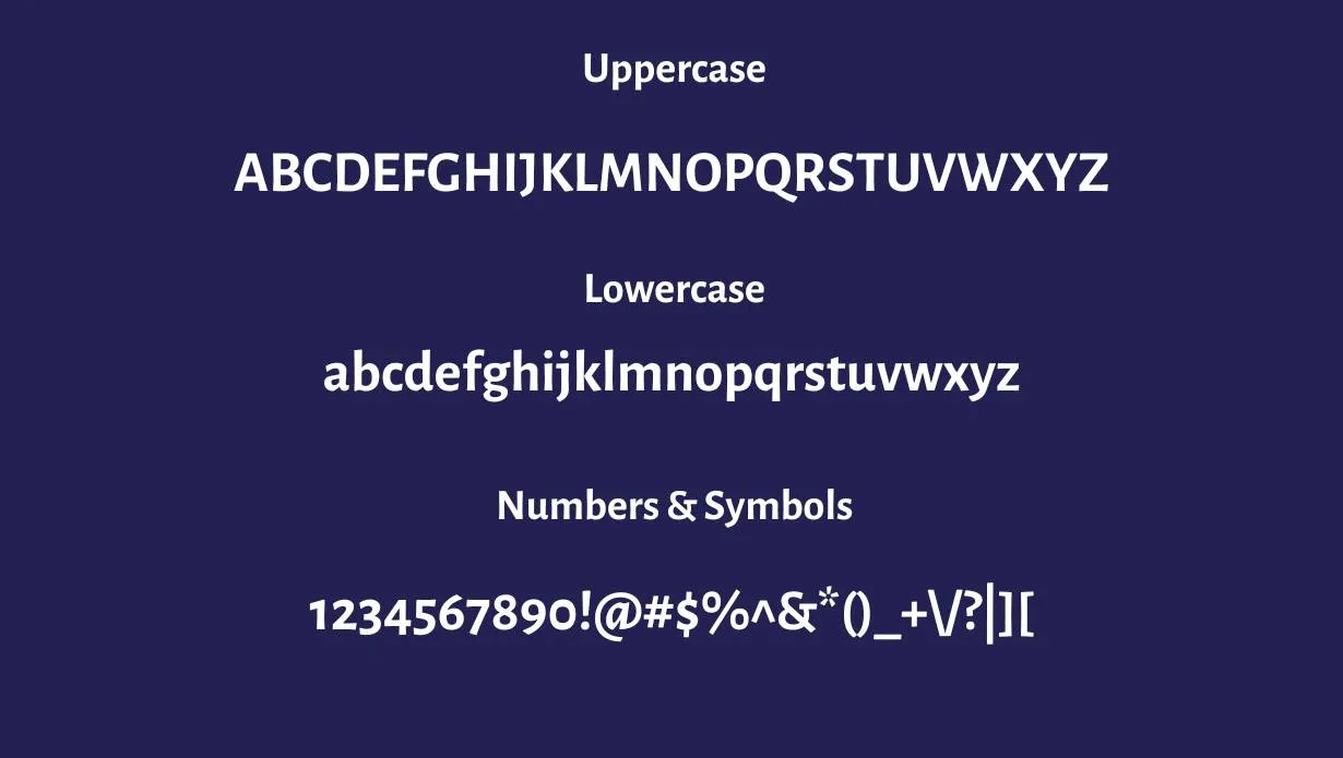 Alegreya Sans Font