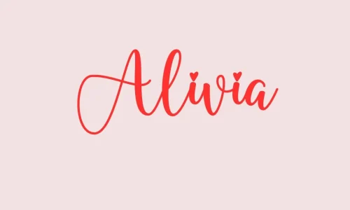 Alivia Font Free Download