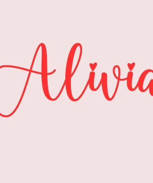Alivia Font Free Download