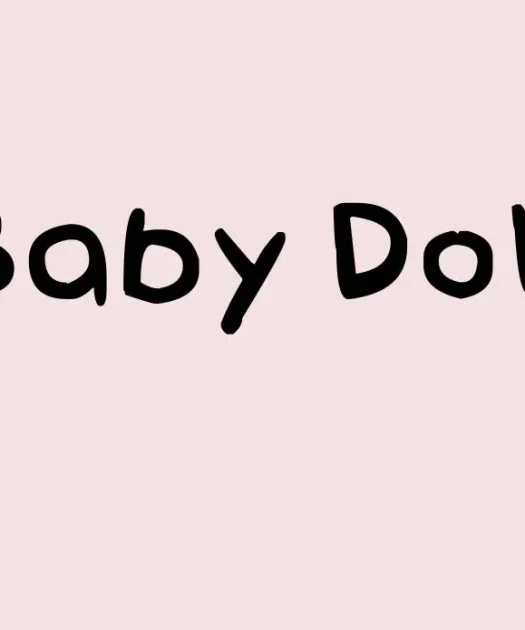 Baby Doll Font Free Download
