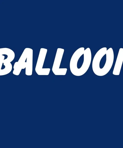 Balloon Extra Bold Font Free Download