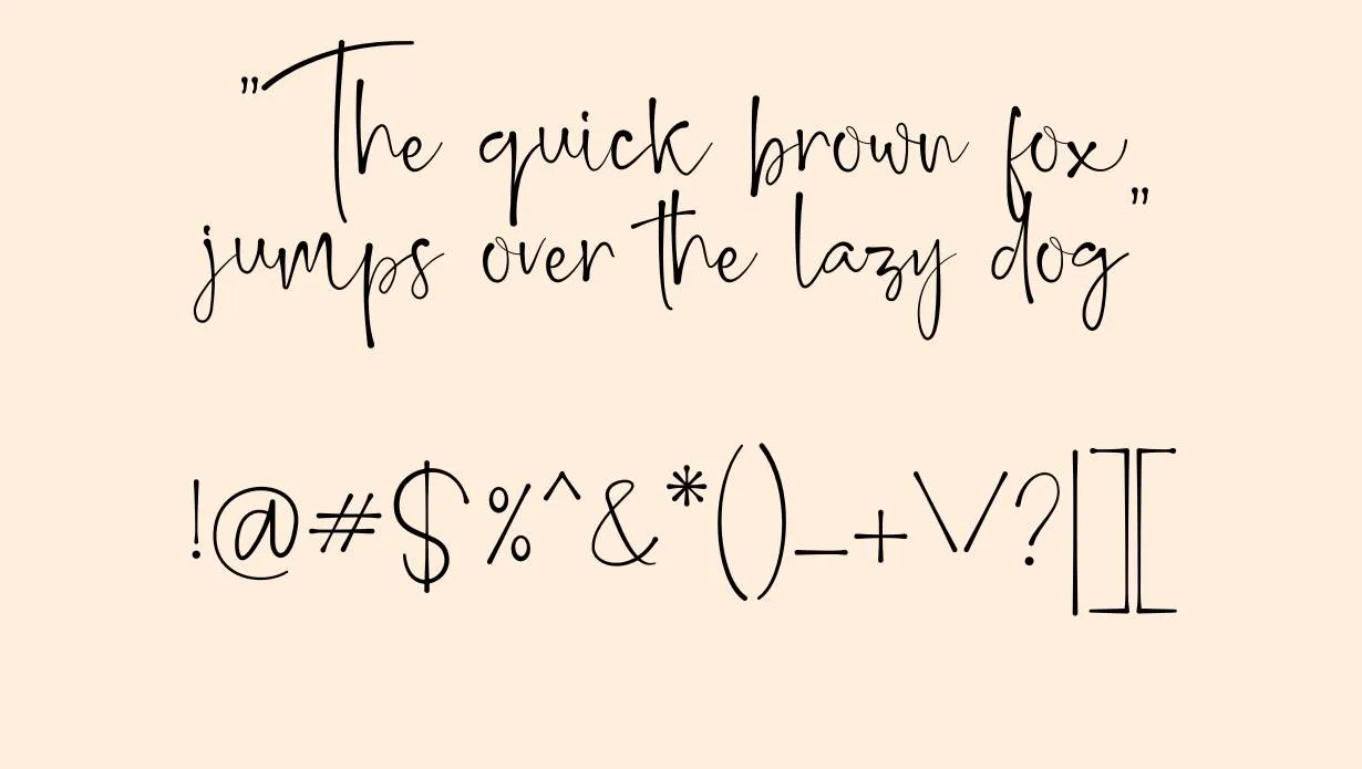 Belleson Luxury Script Font