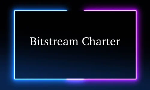 Bitstream Charter Font Free Download