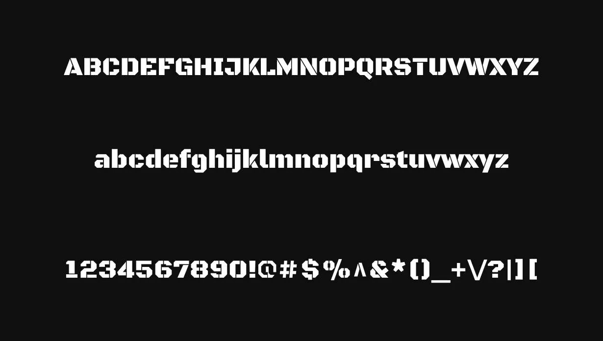 Black Ops Font
