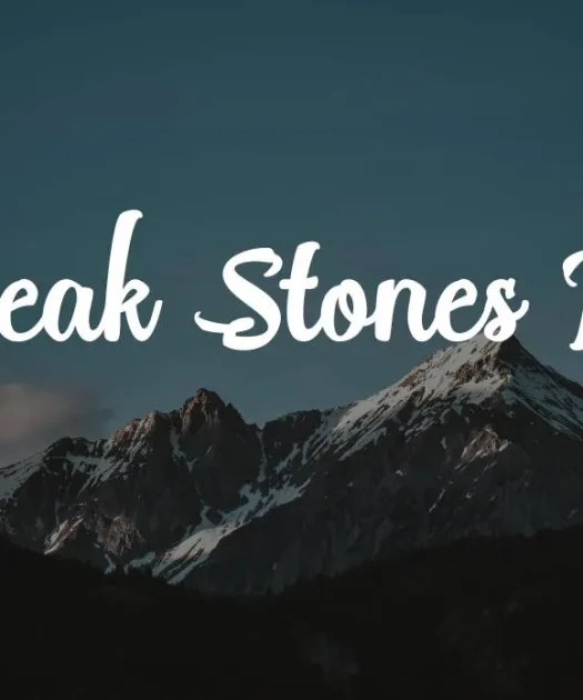 Break Stones Pro Font Free Download