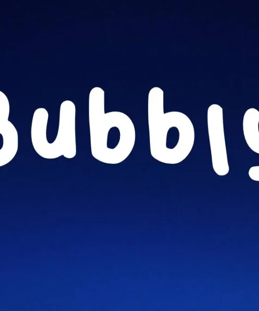 Bubbly Font Free Download