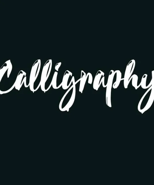 Calligraphy Font Free Download