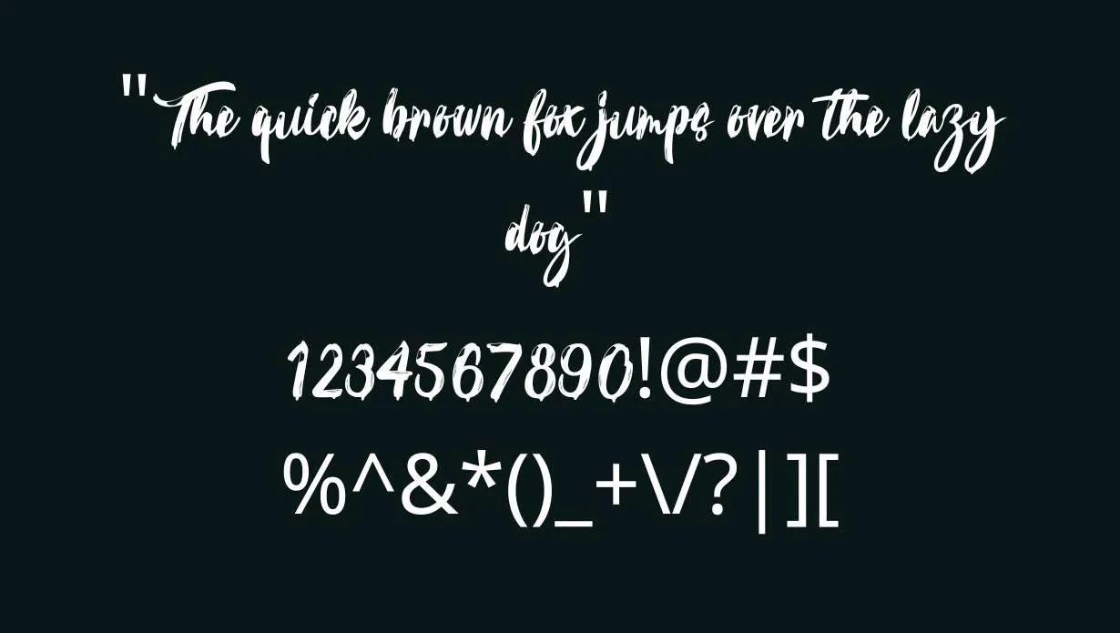 Calligraphy Font